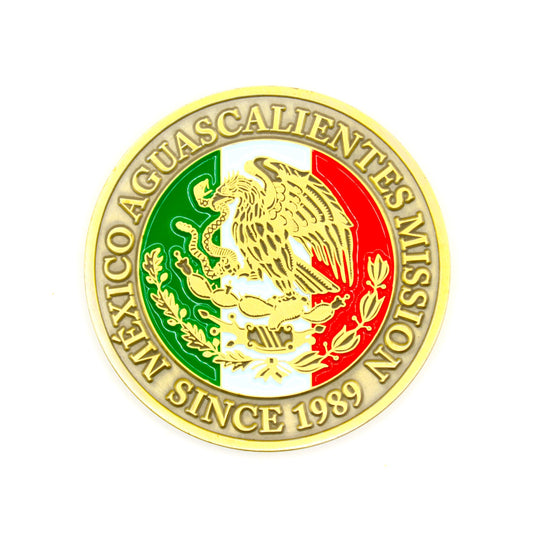 méxico aguascalientes mission coin