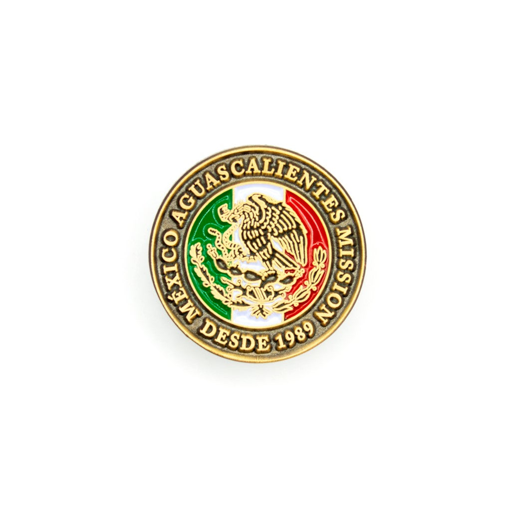 méxico aguascalientes mission pin