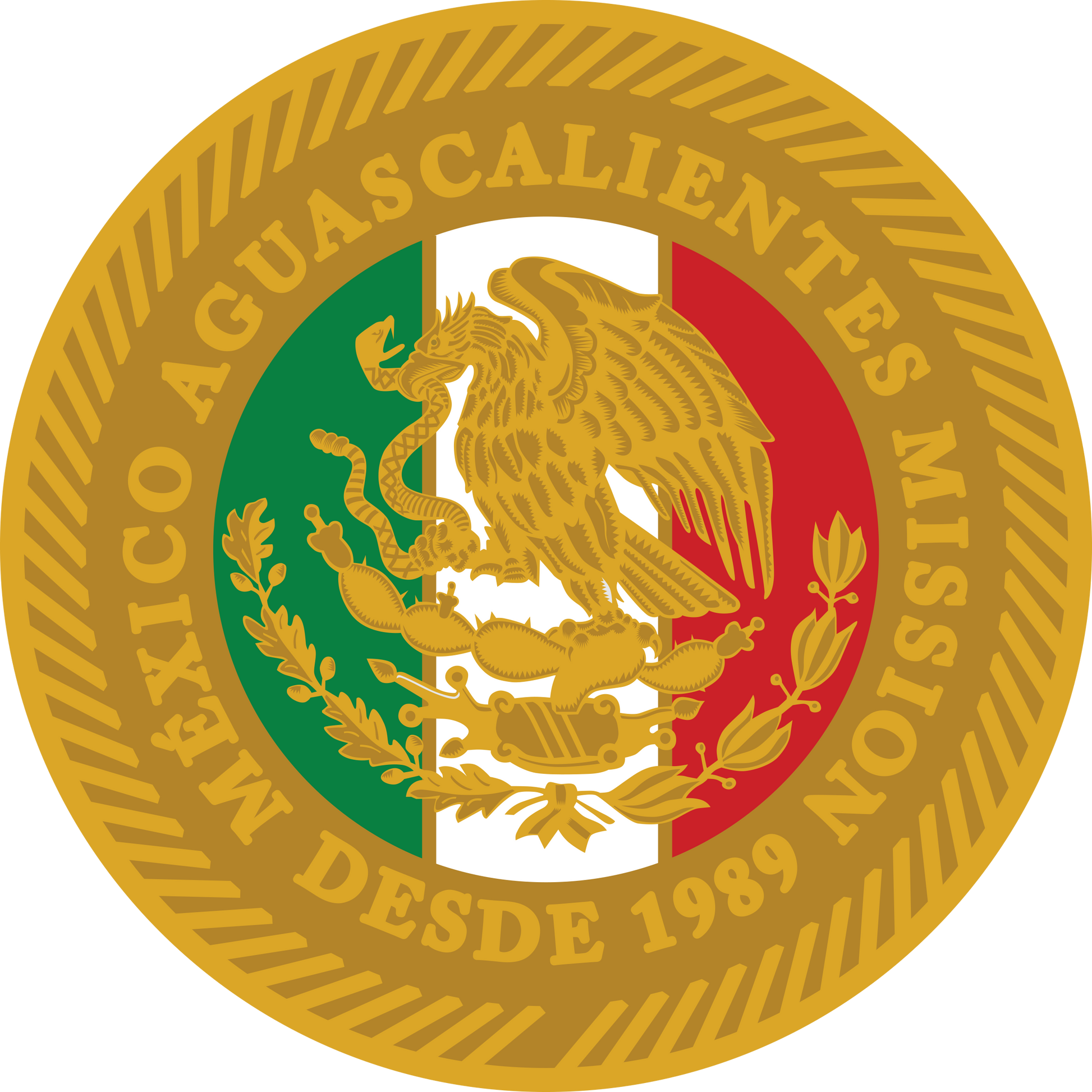 méxico aguascalientes mission decal