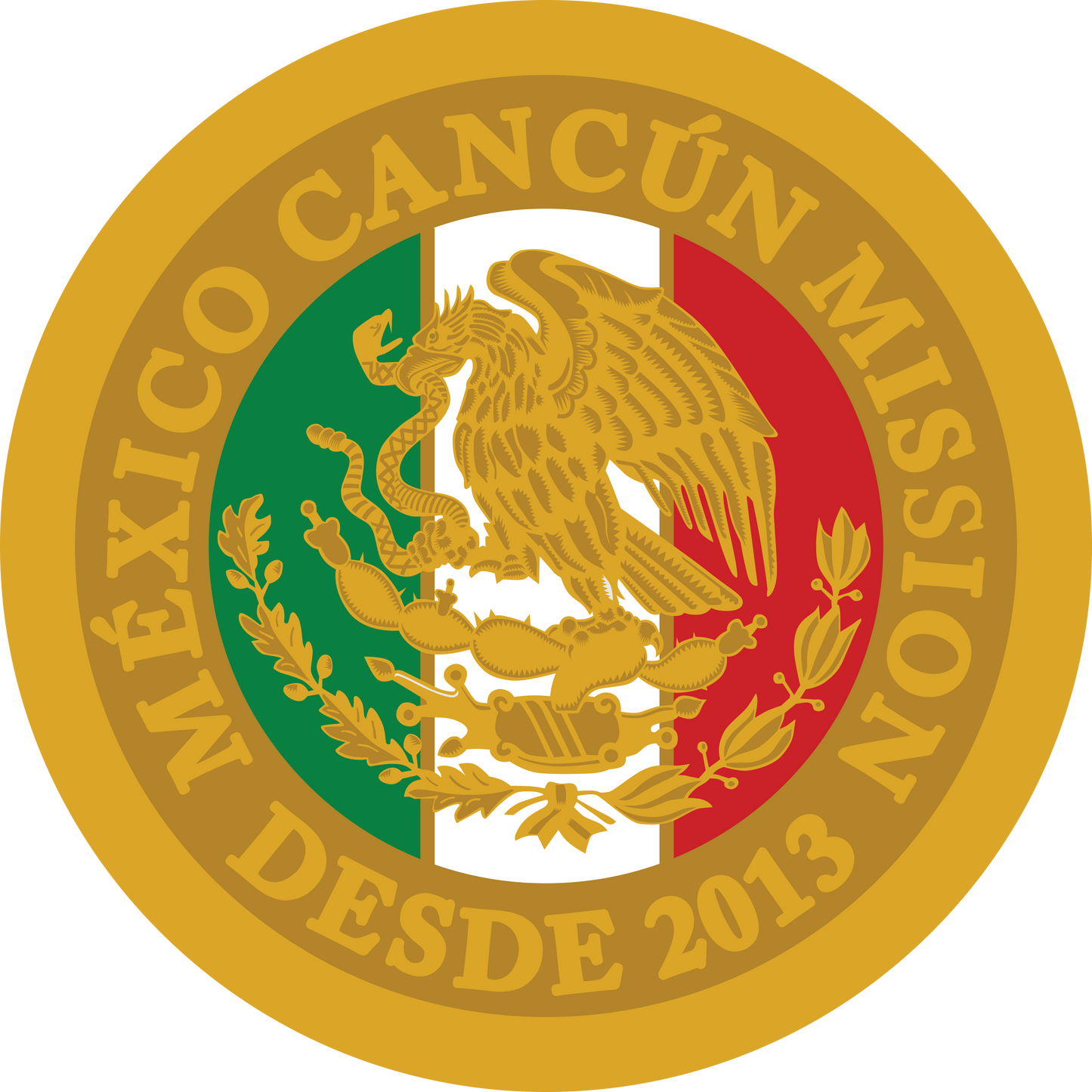 méxico cancún mission decal