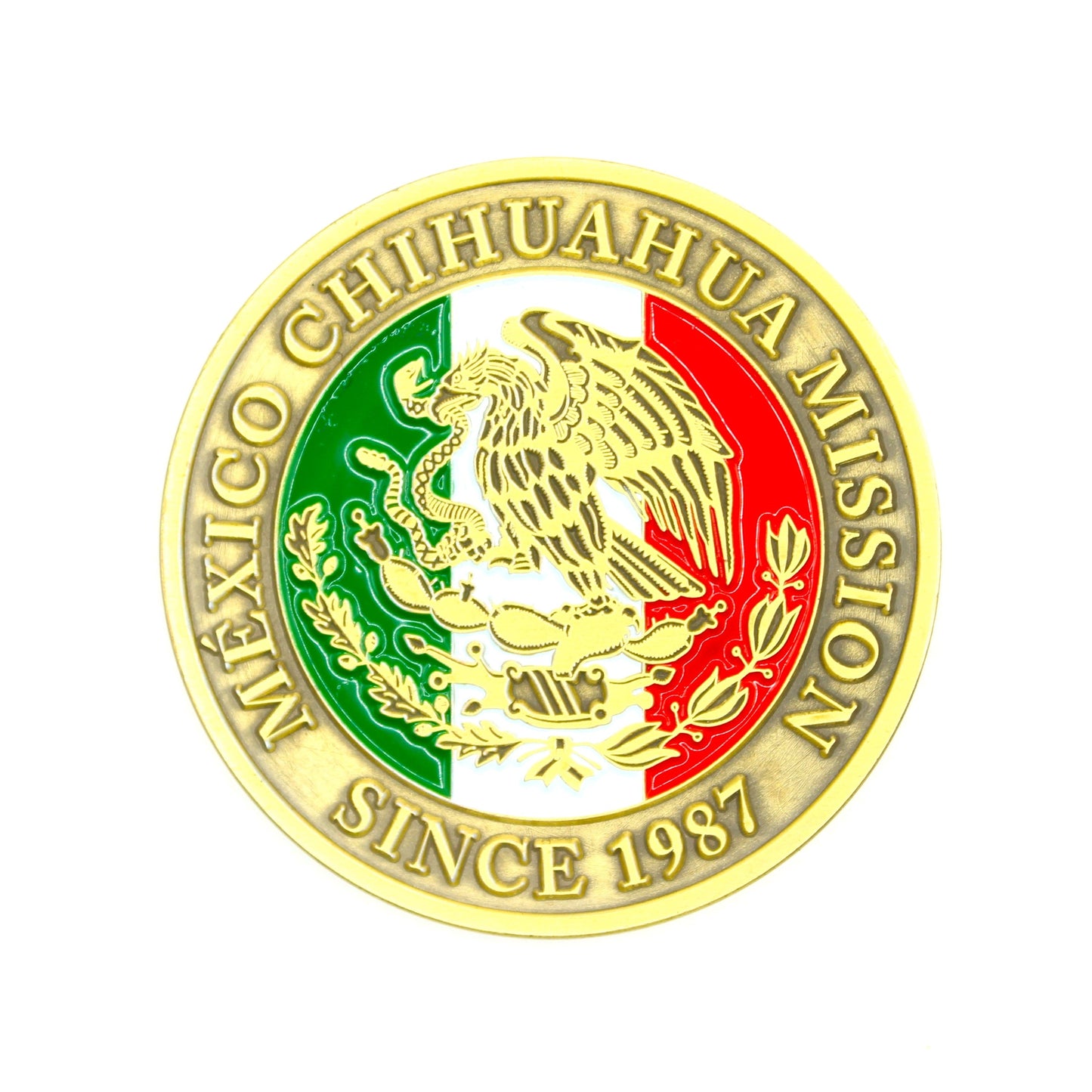 méxico chihuahua mission coin