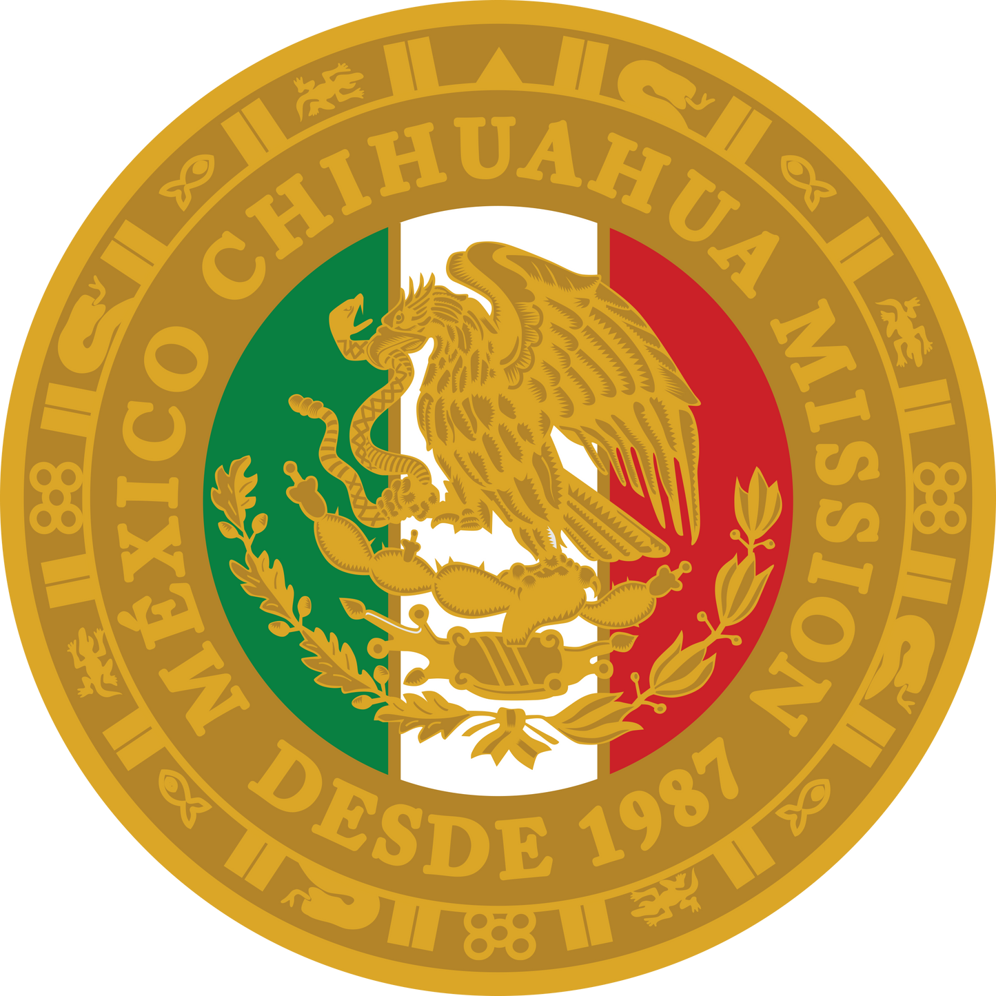 méxico chihuahua mission decal