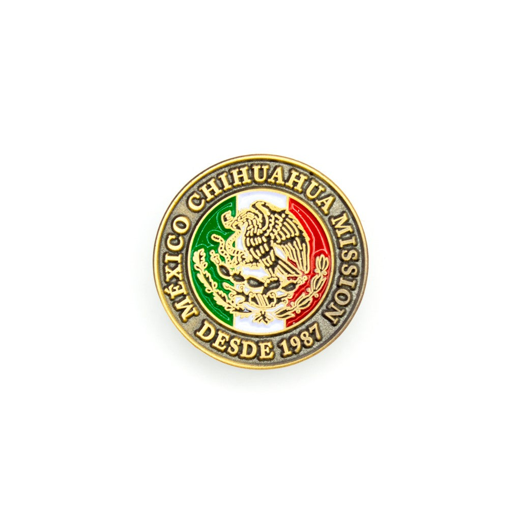 méxico chihuahua mission pin