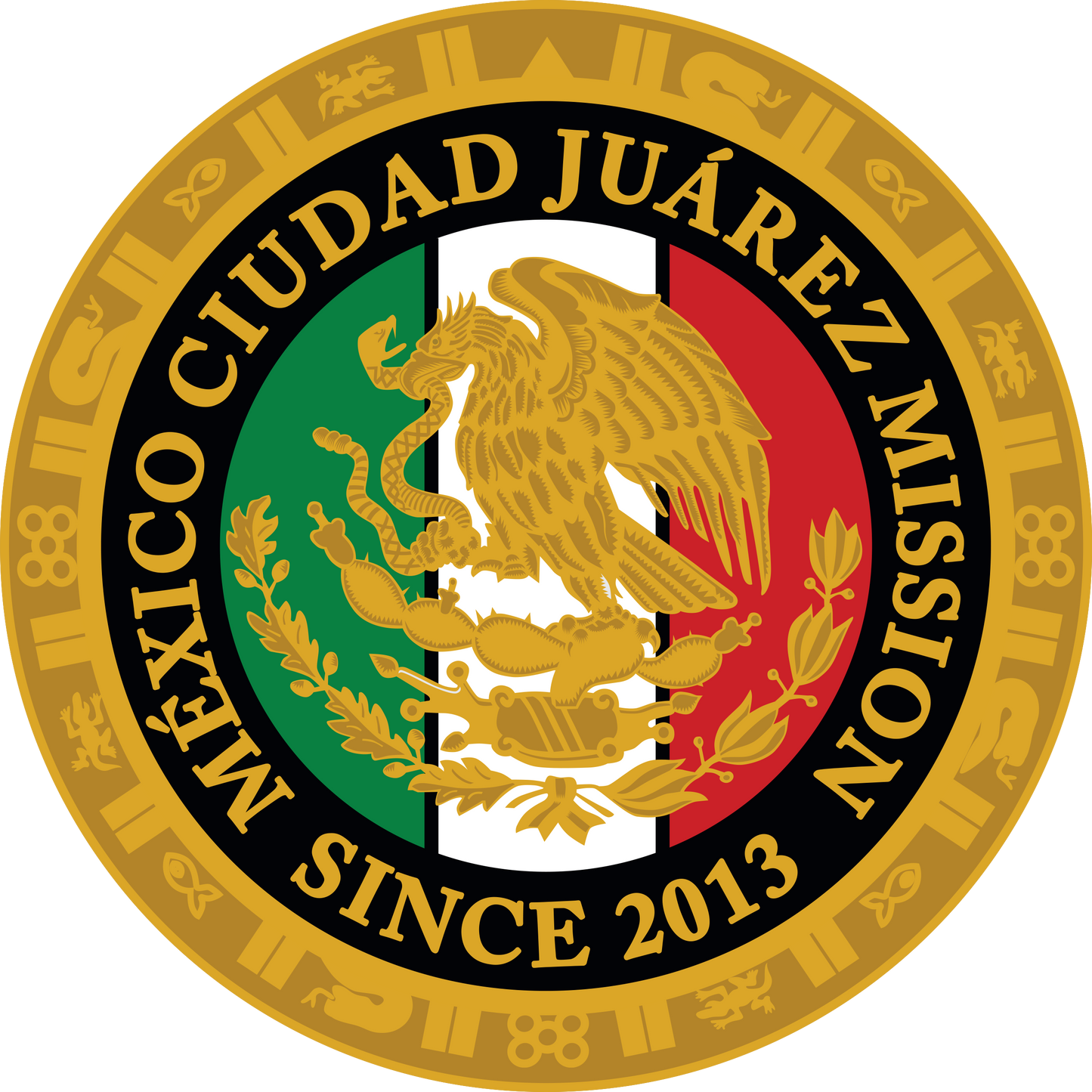 méxico ciudad juárez mission decal