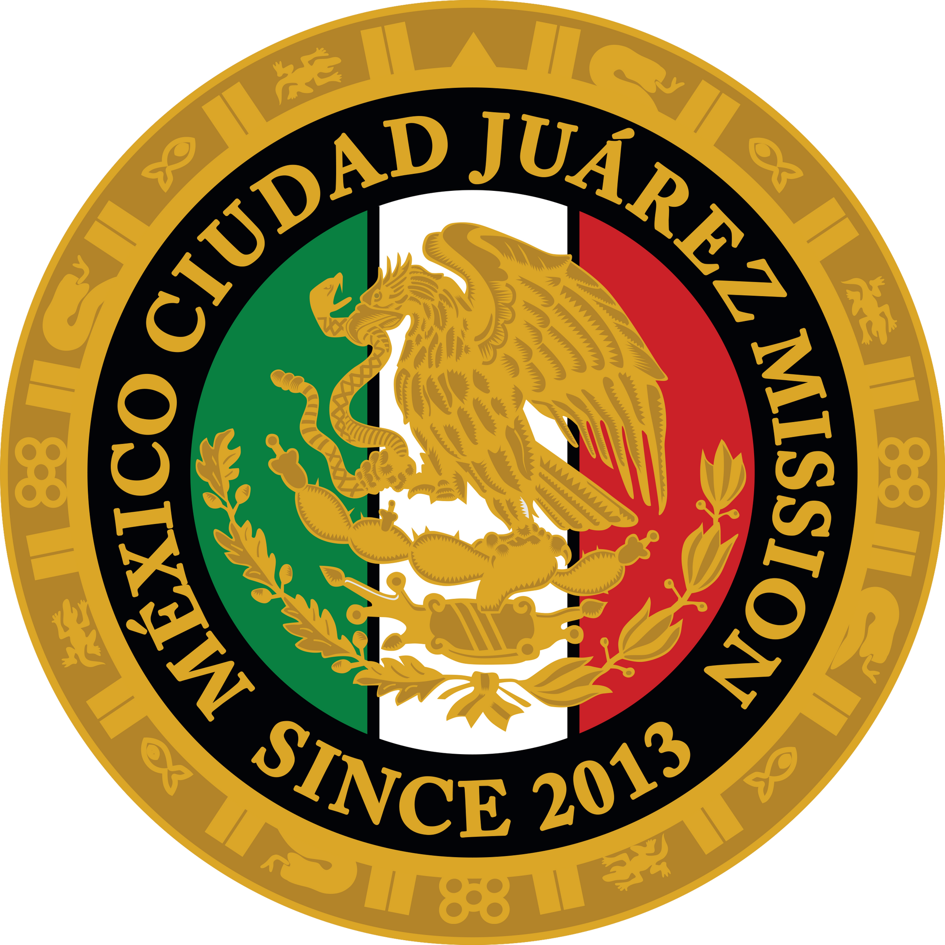 méxico ciudad juárez mission decal