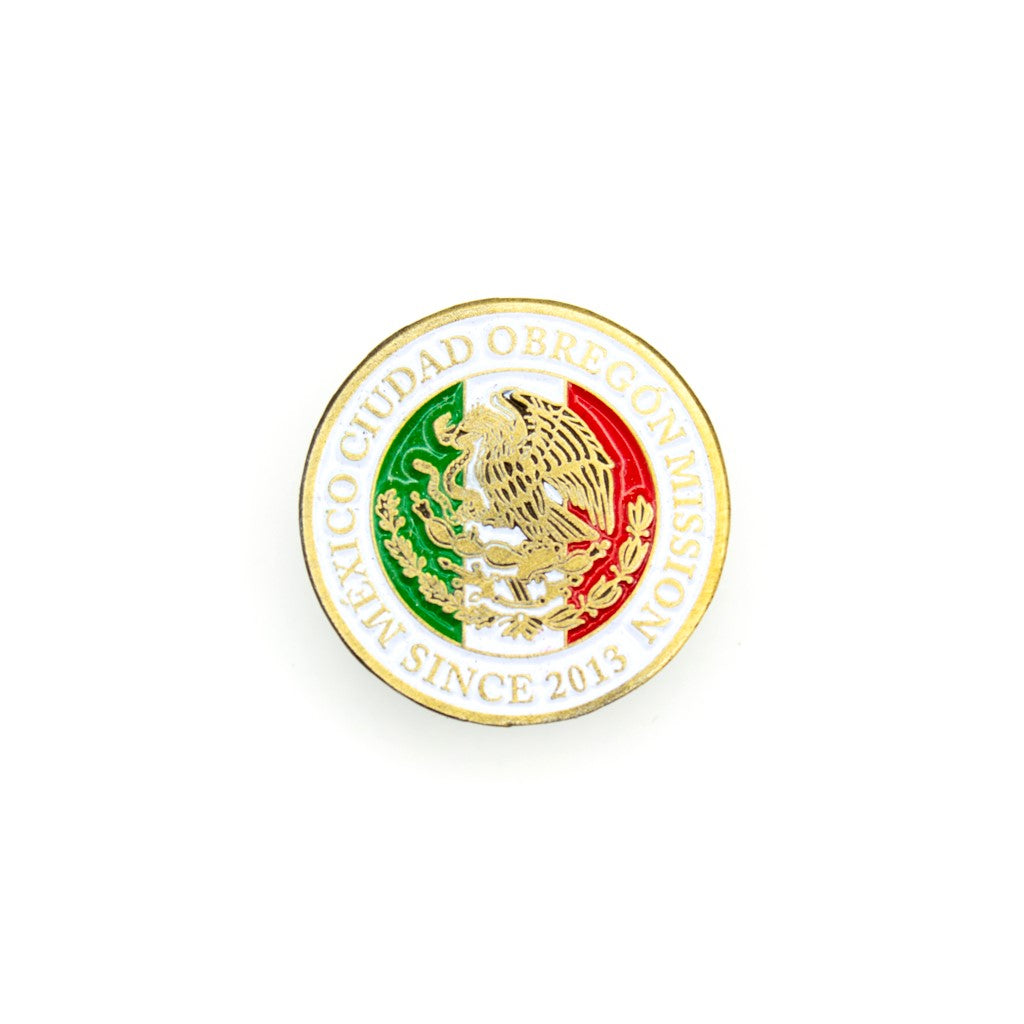 mexico ciudad obregon mission pin