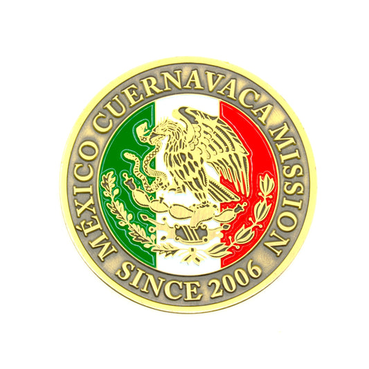 méxico cuernavaca mission coin