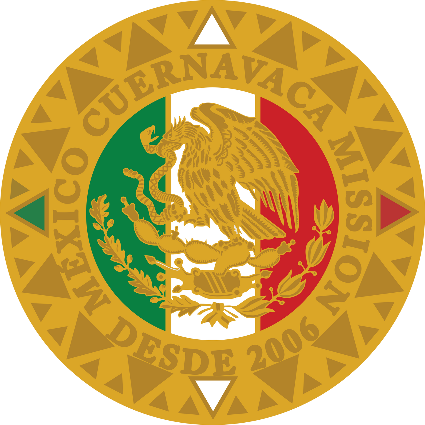 méxico cuernavaca mission decal