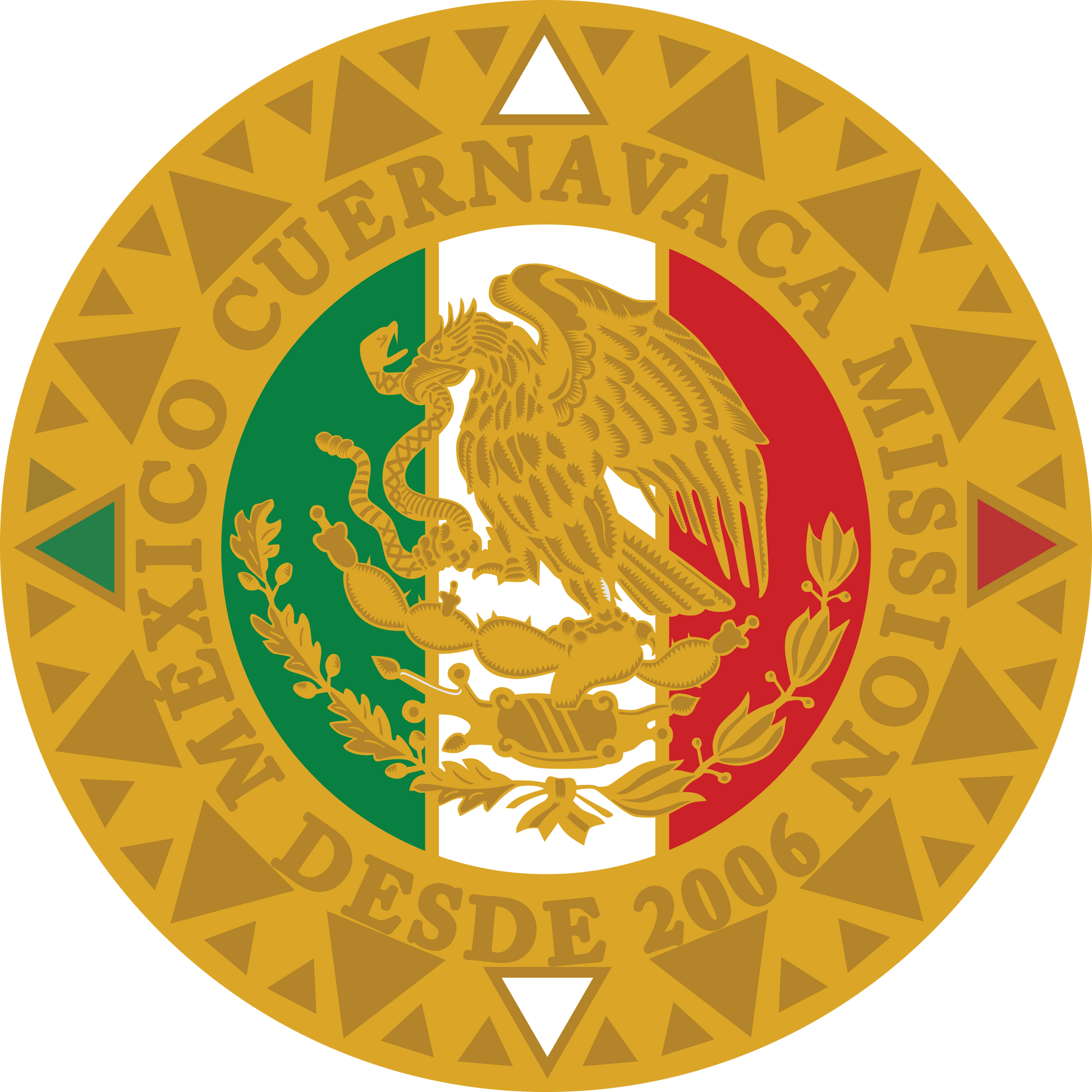 méxico cuernavaca mission decal