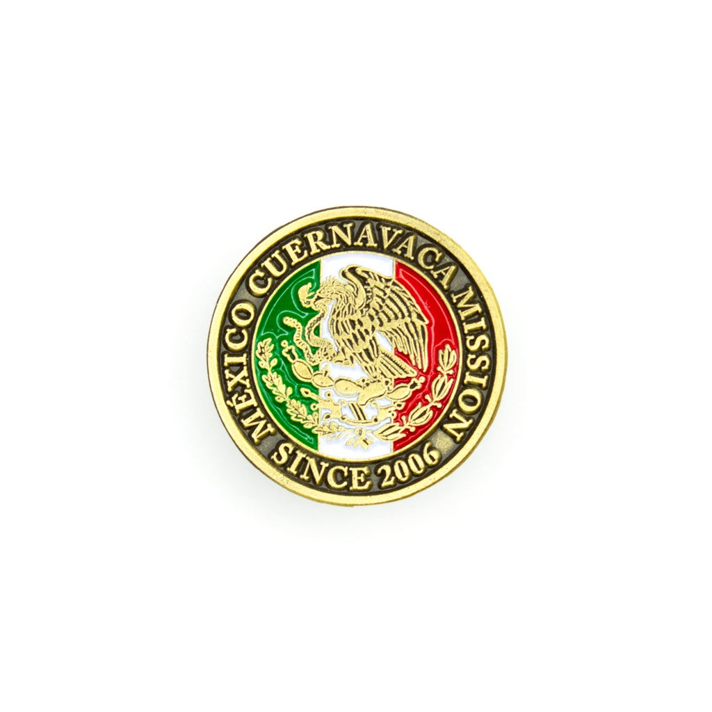 méxico cuernavaca mission pin