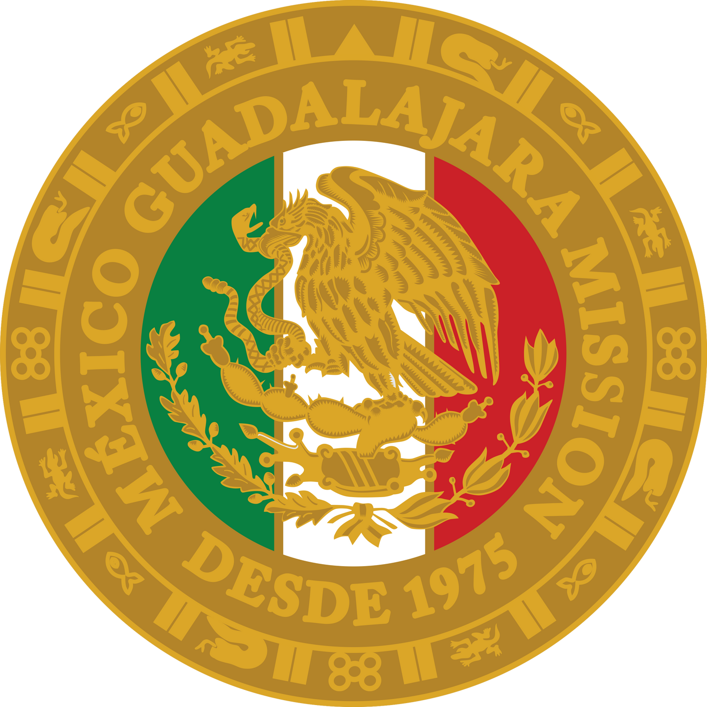 méxico guadalajara mission decal