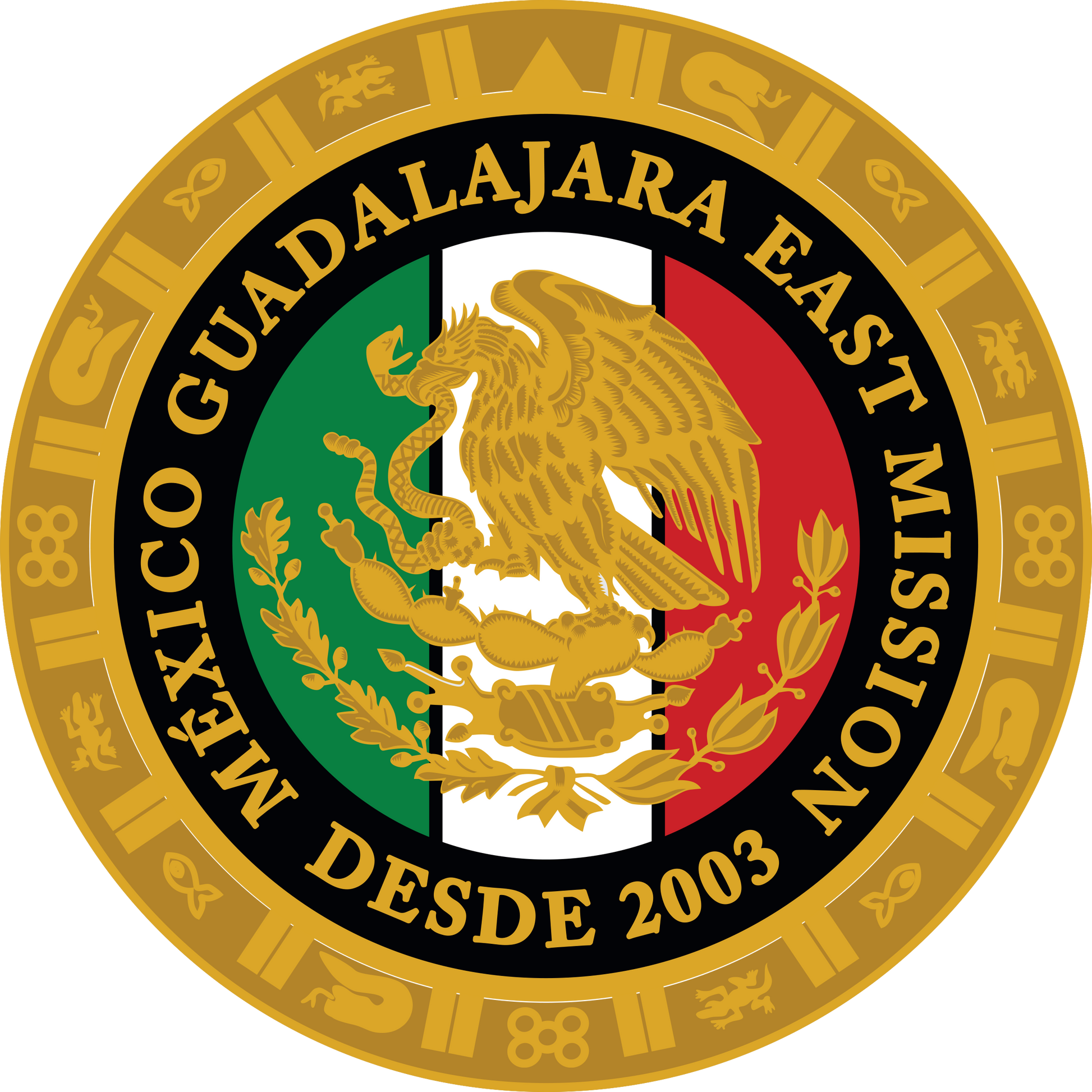 méxico guadalajara east mission decal