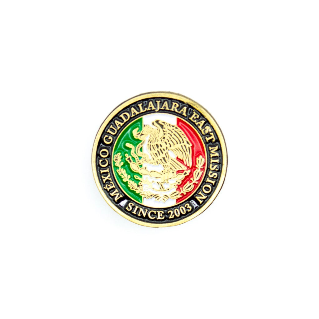 méxico guadalajara east mission pin