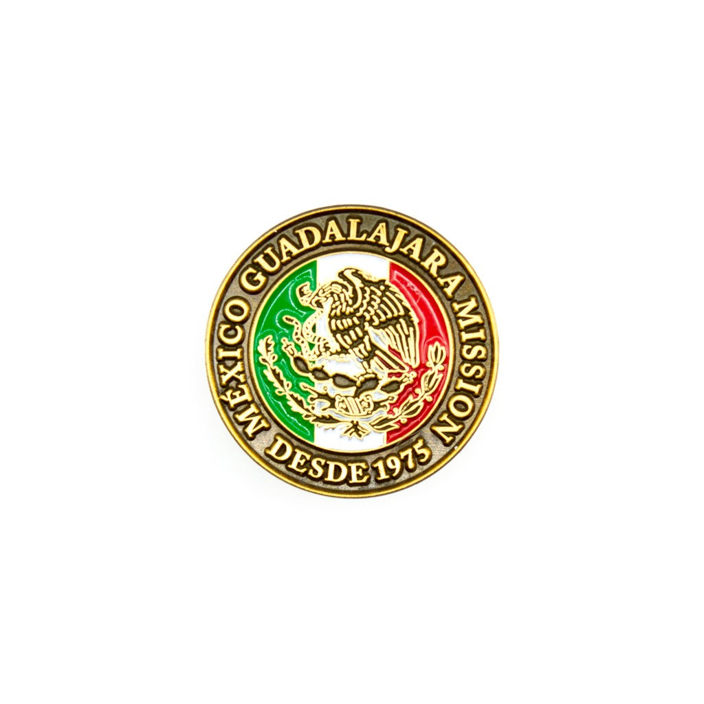 méxico guadalajara mission pin