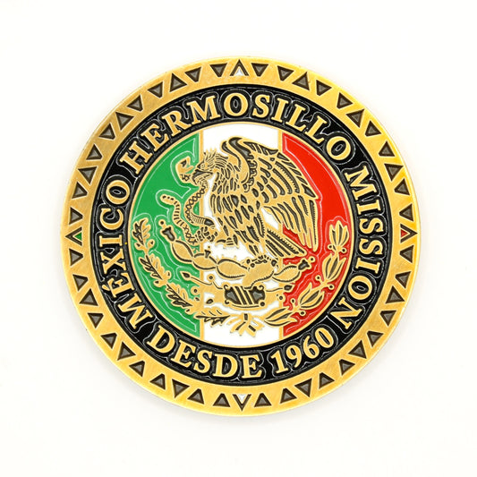 méxico hermosillo mission coin