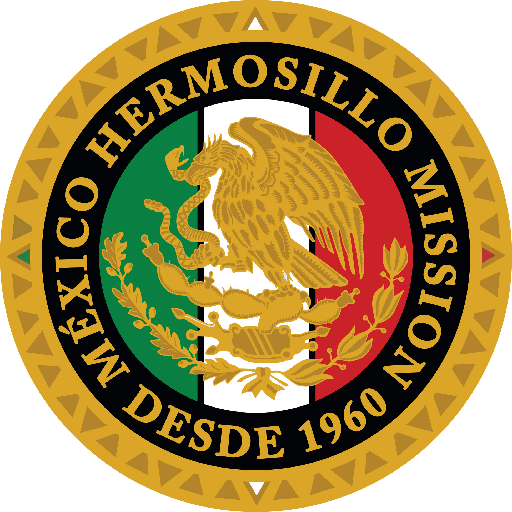 méxico hermosillo mission decal