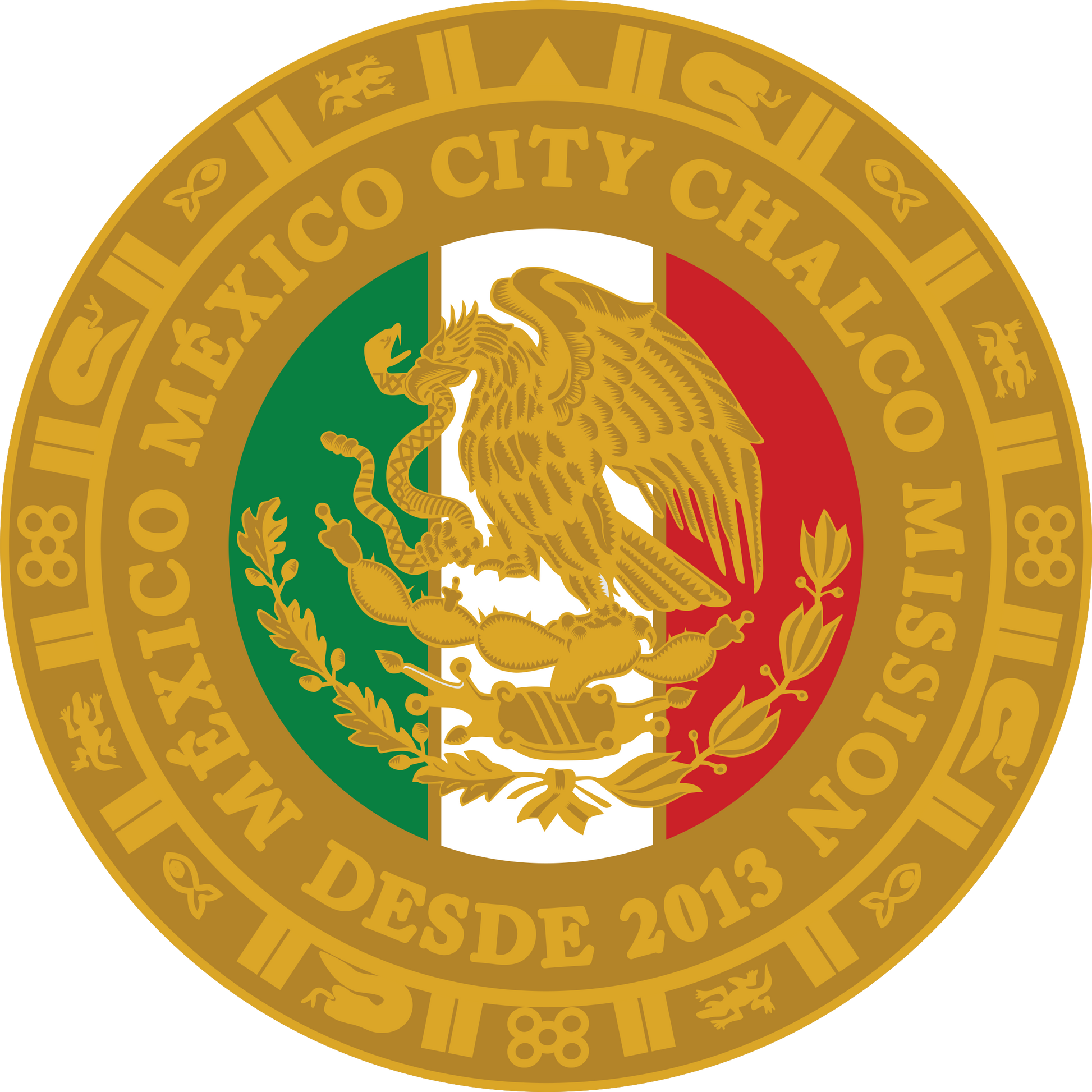 méxico méxico city chalco mission decal
