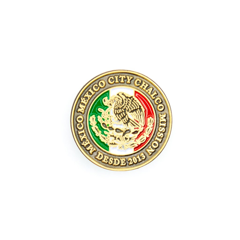 méxico méxico city chalco mission pin