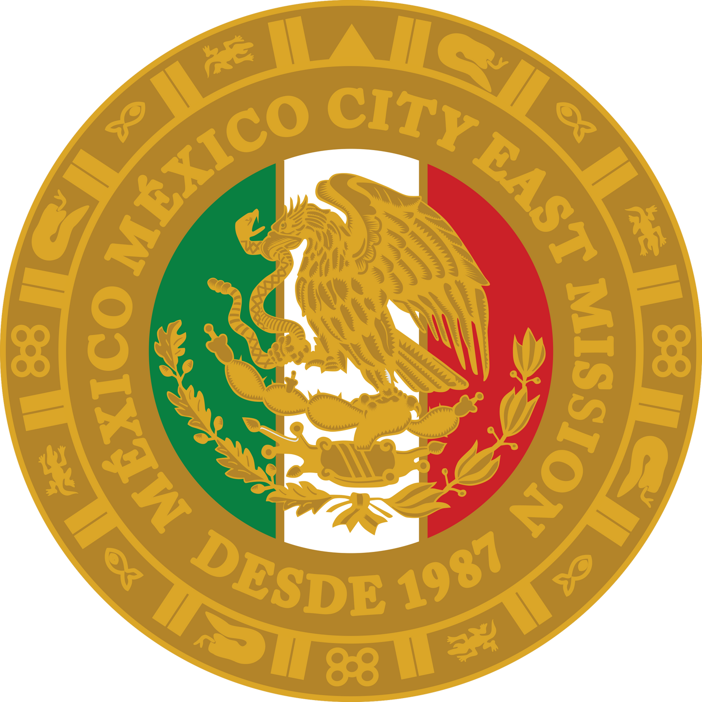 méxico méxico city east mission decal