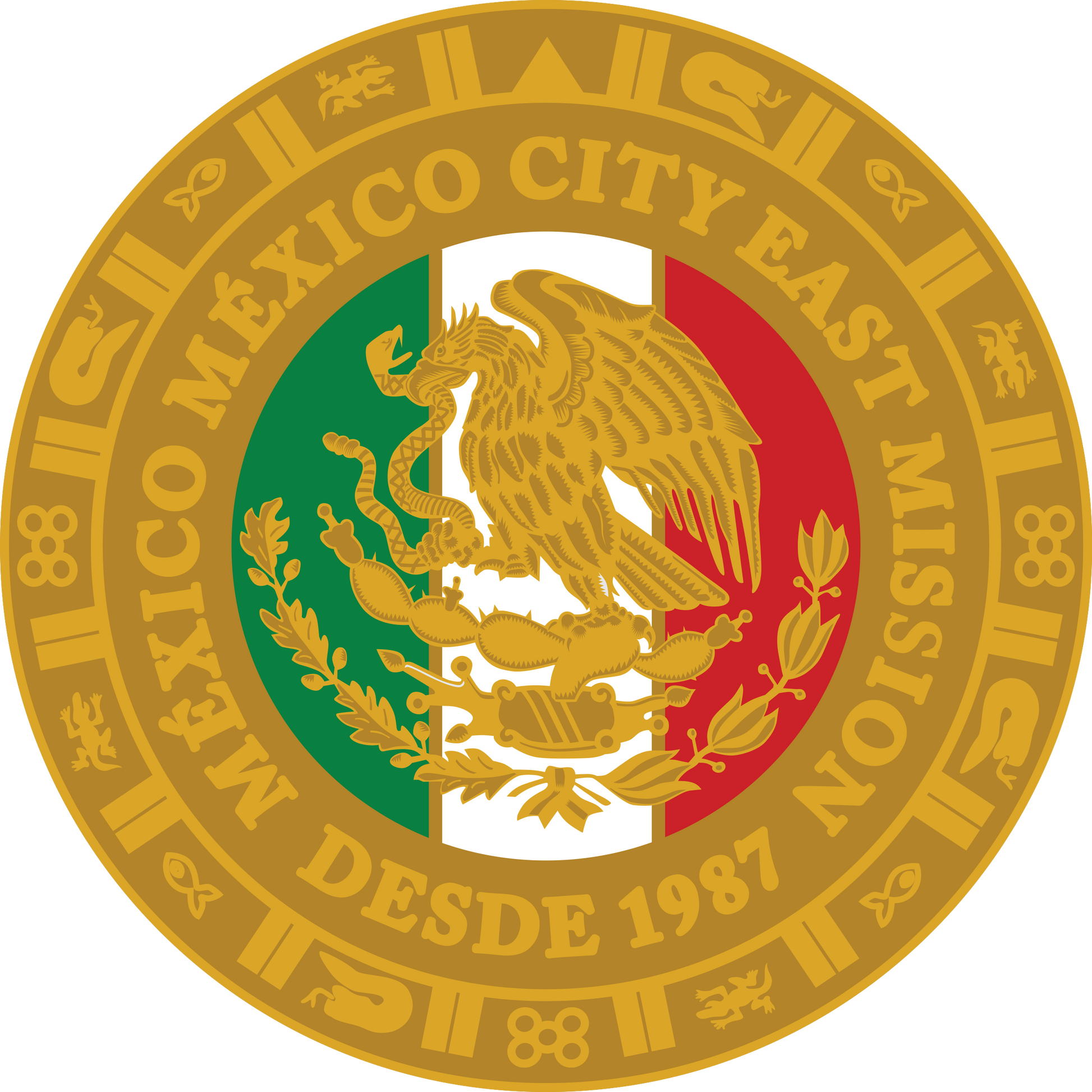 méxico méxico city east mission decal