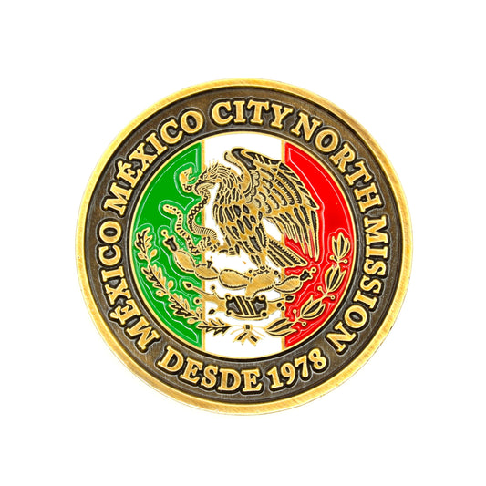 méxico méxico city north mission coin