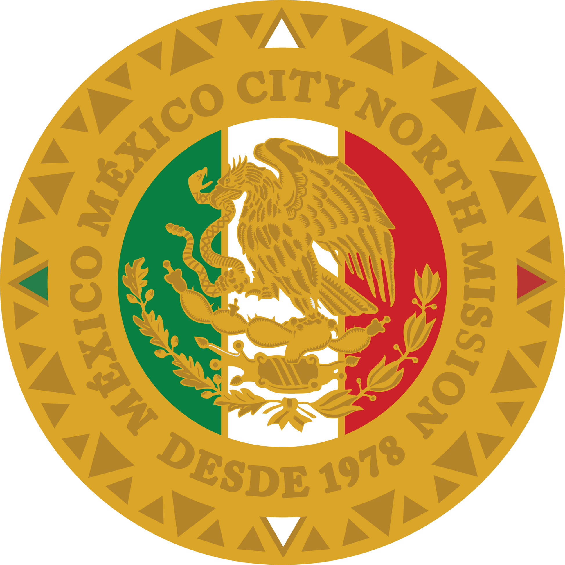 méxico méxico city north mission decal