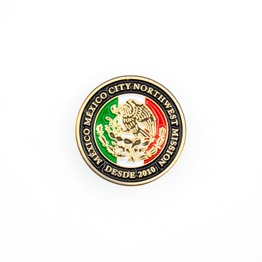 méxico méxico city northwest mission pin