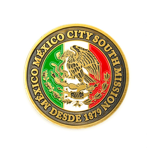 méxico méxico city south mission coin