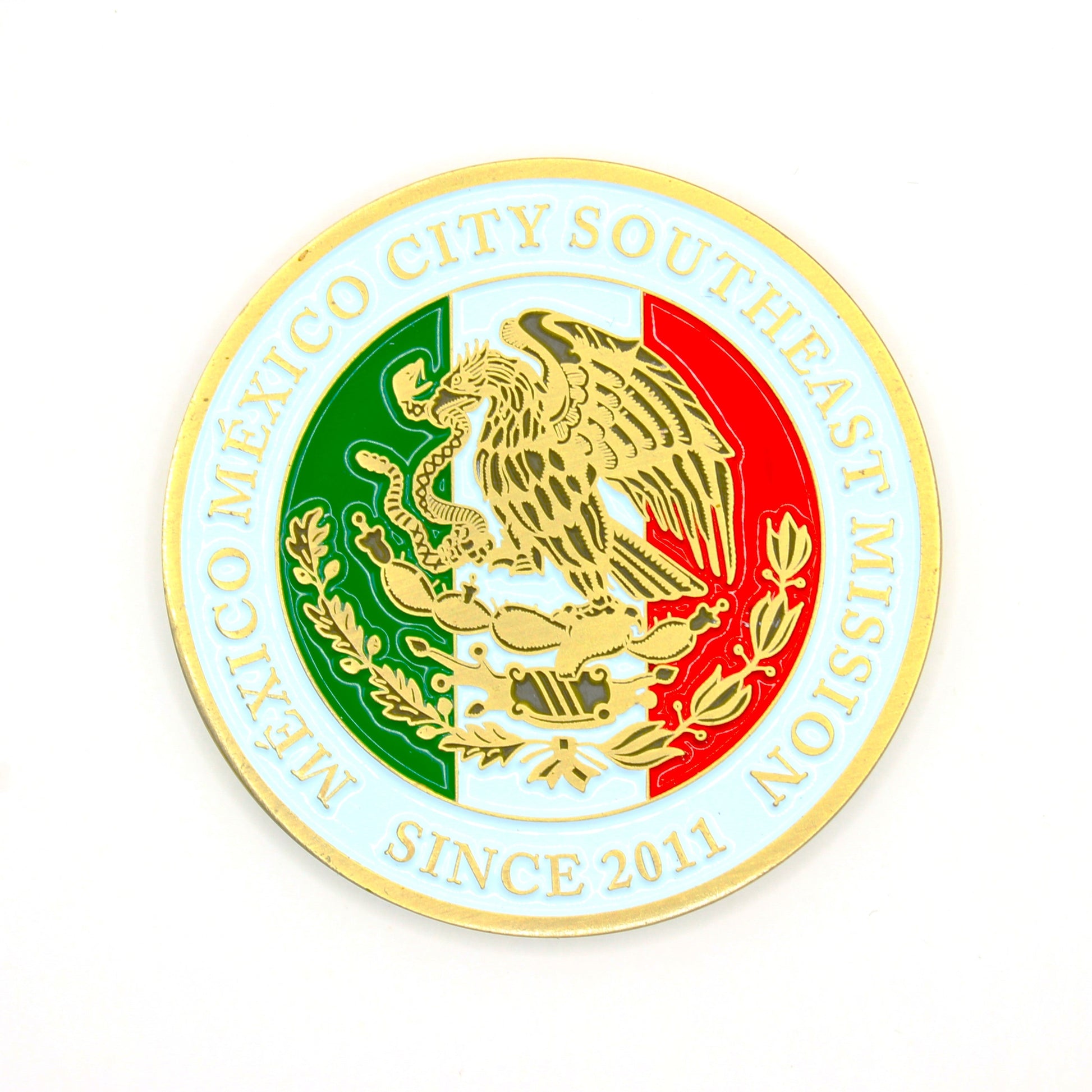 méxico méxico city southeast mission coin