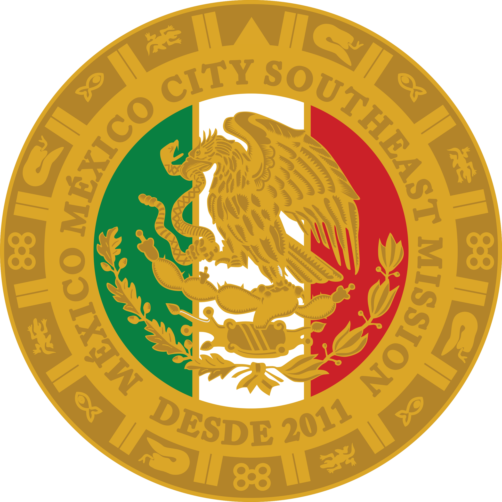 méxico méxico city southeast mission decal