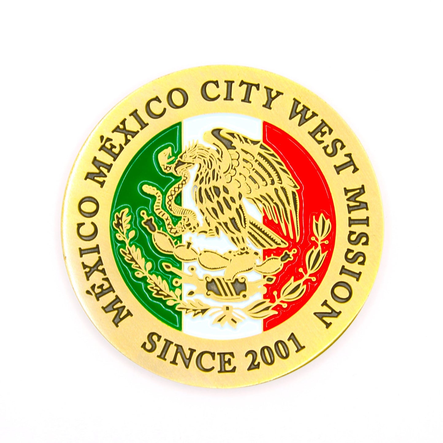 méxico méxico city west mission coin