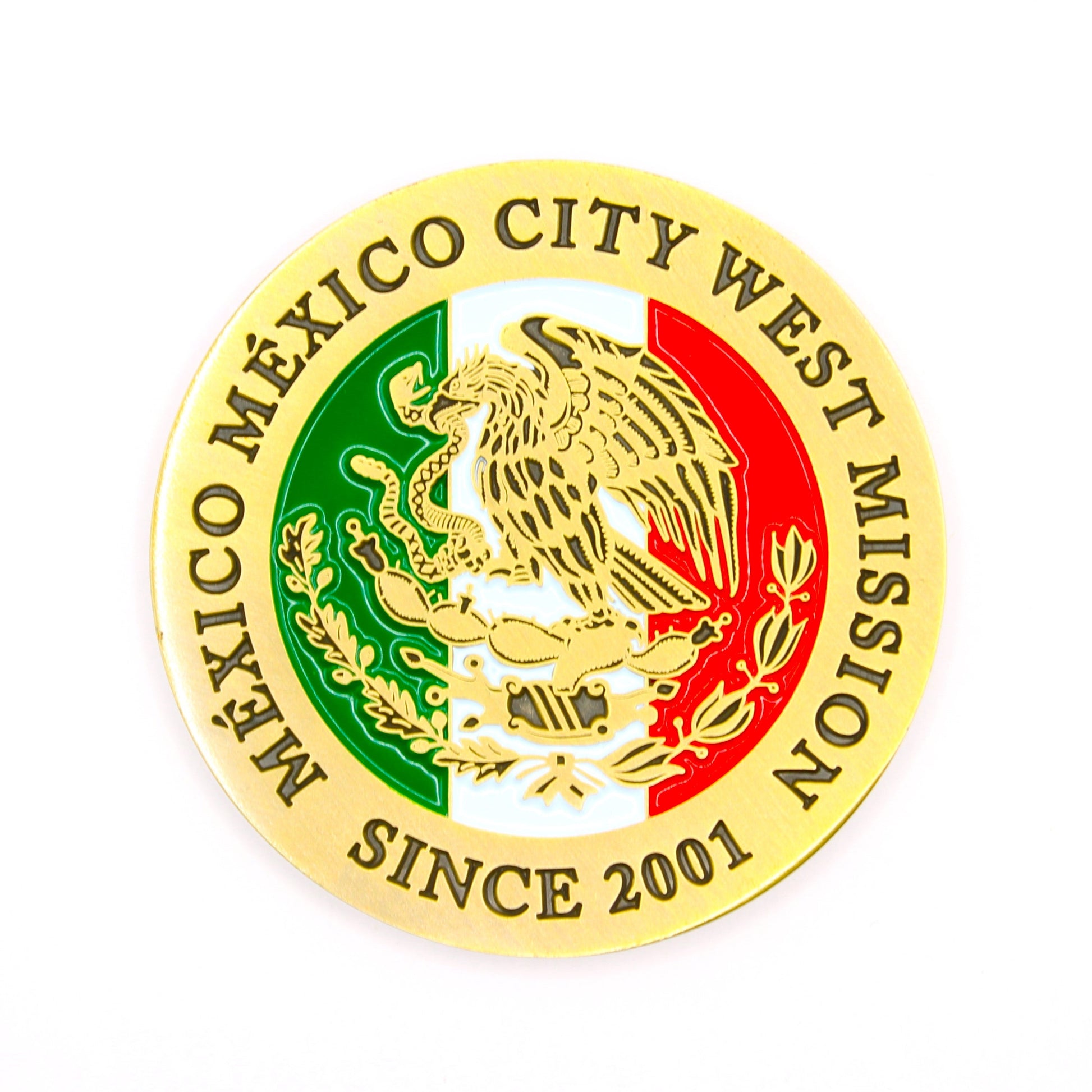 méxico méxico city west mission coin