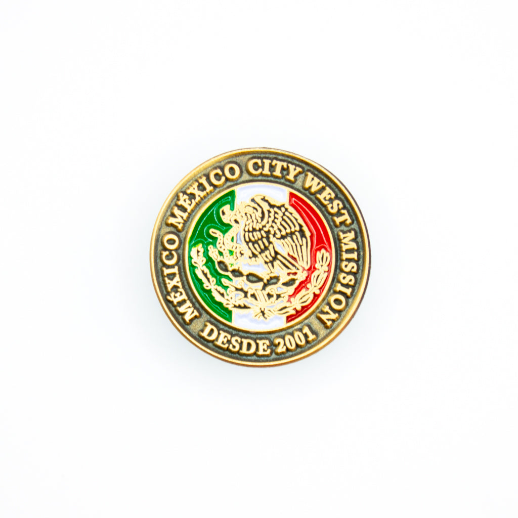 méxico méxico city west mission pin