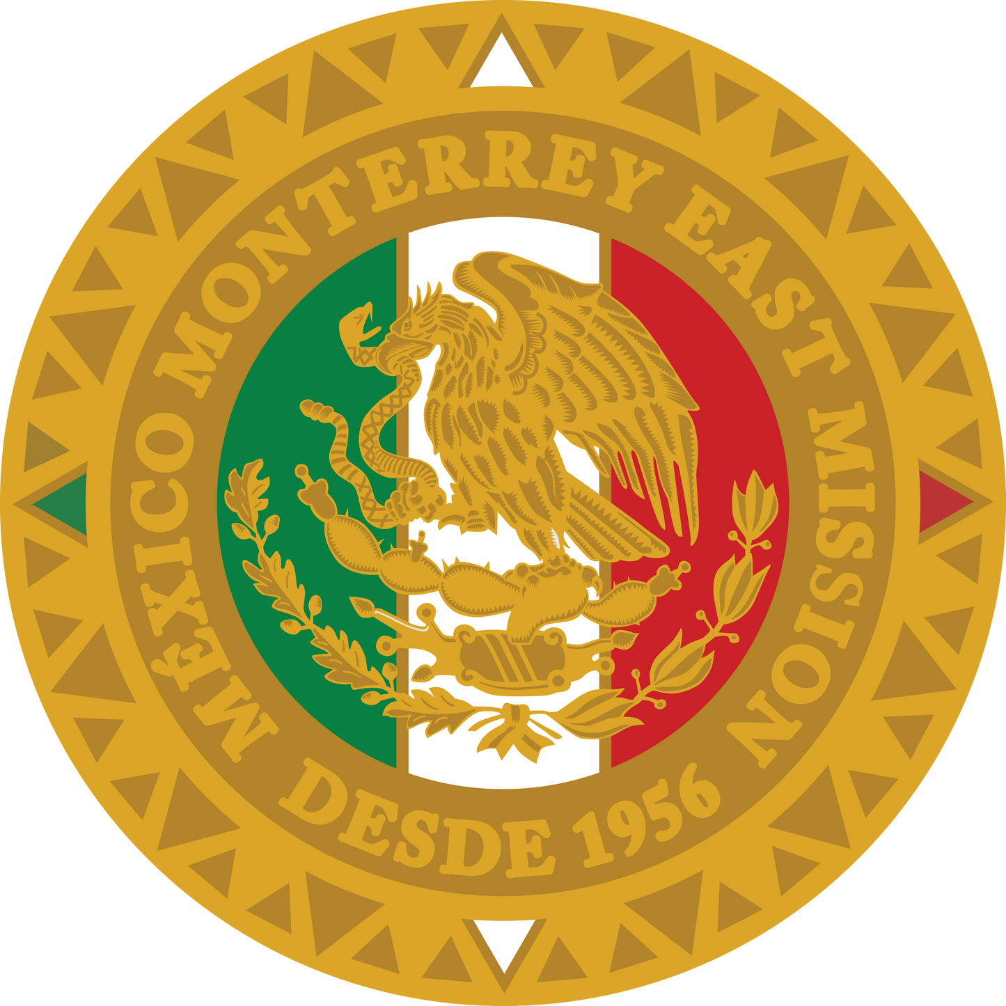 méxico monterrey east mission decal