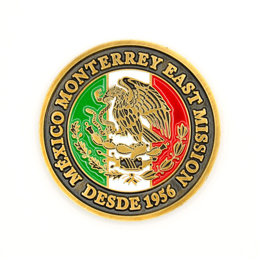 méxico monterrey east mission coin