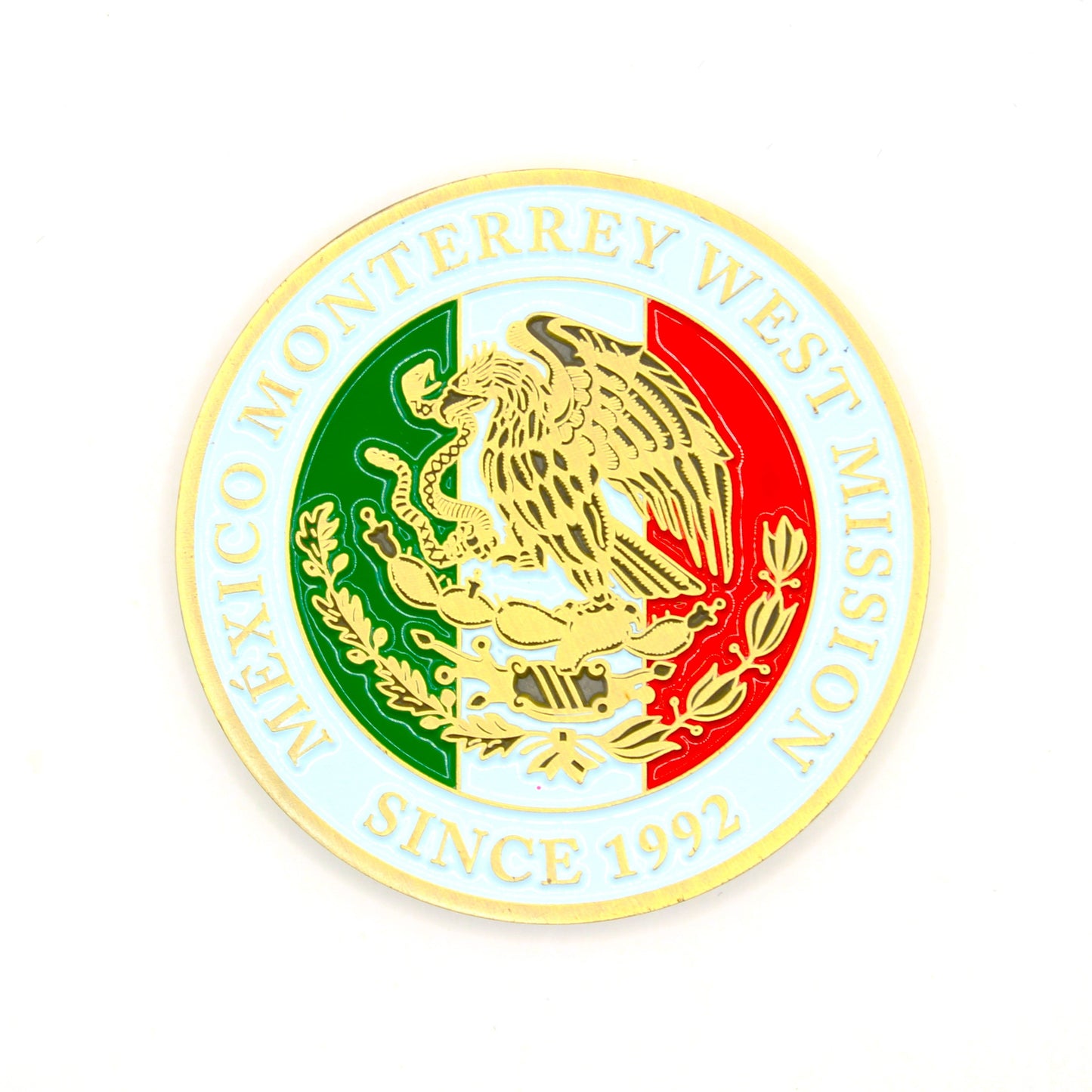 méxico monterrey west mission coin