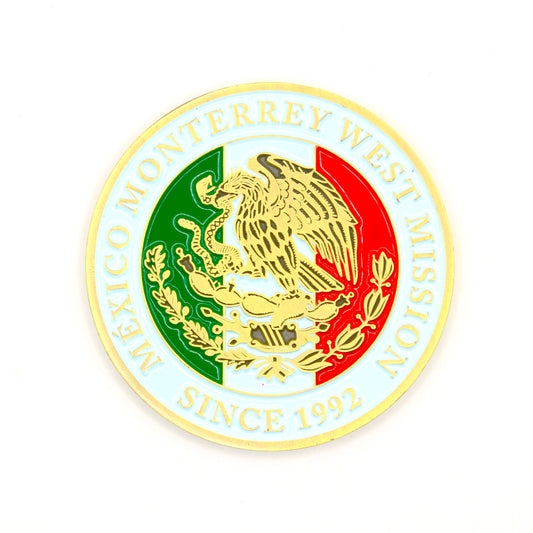 méxico monterrey west mission coin