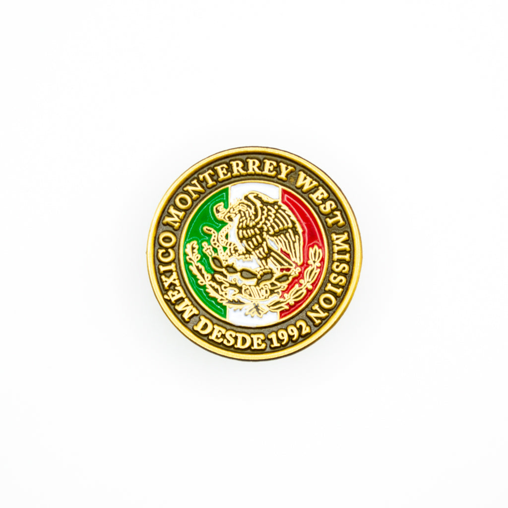 méxico monterrey west mission pin