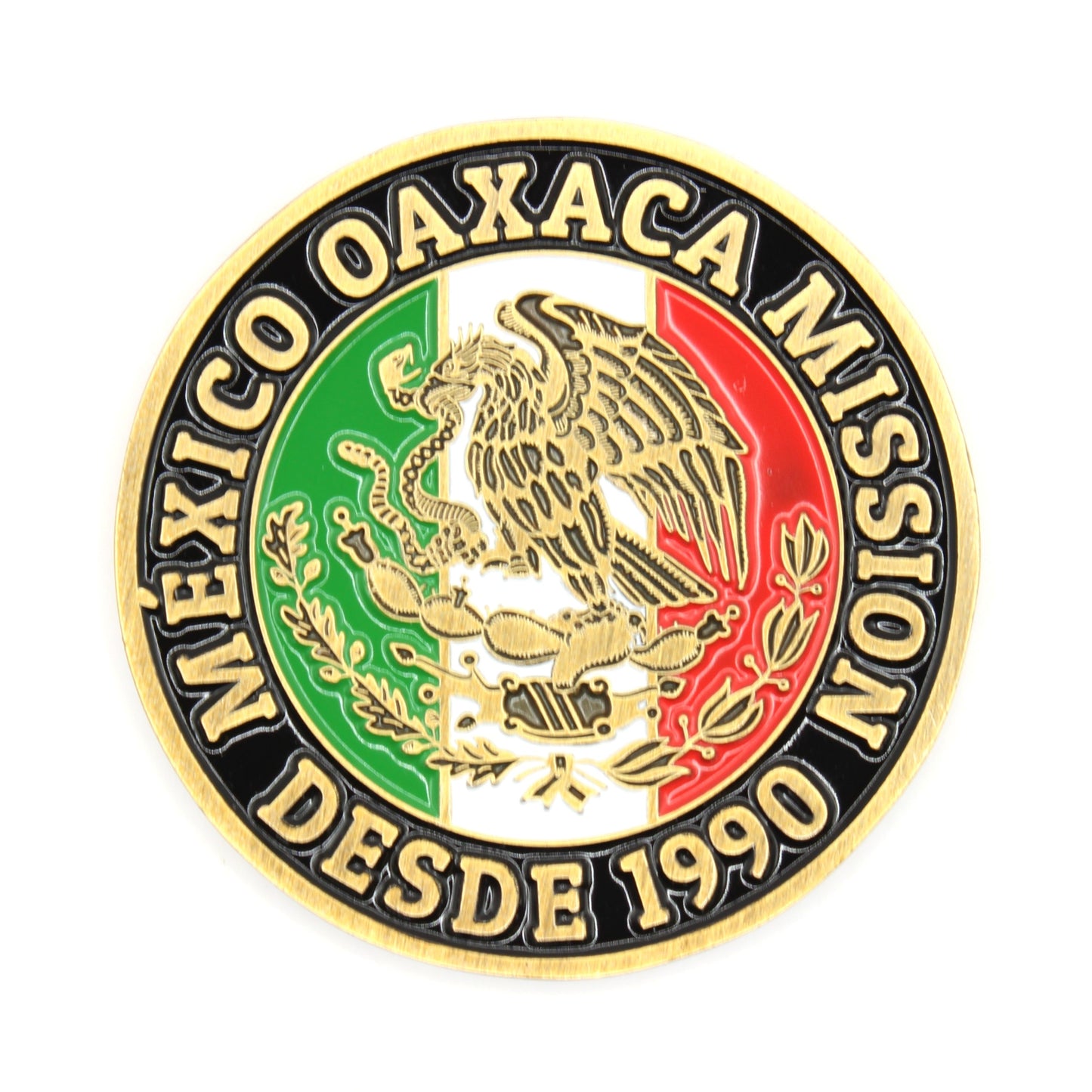 méxico oaxaca mission coin