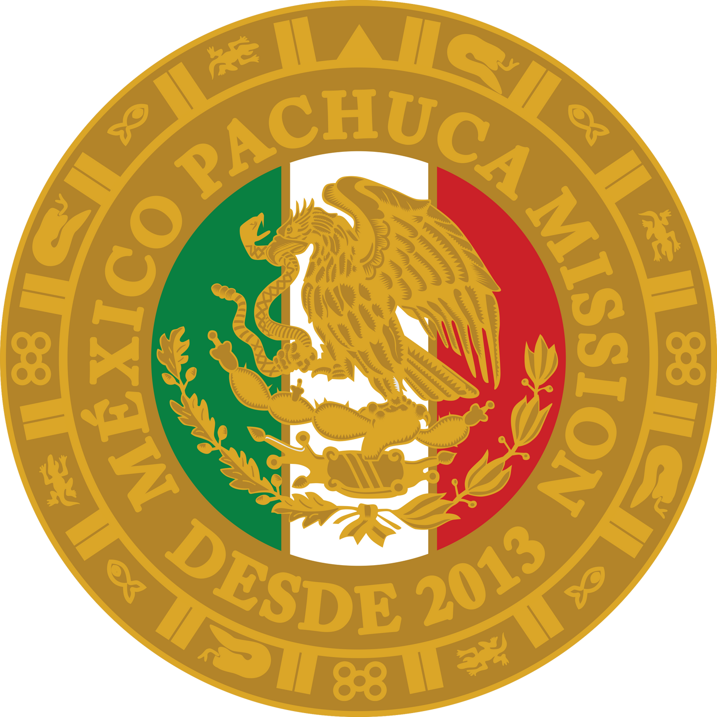 méxico pachuca mission decal