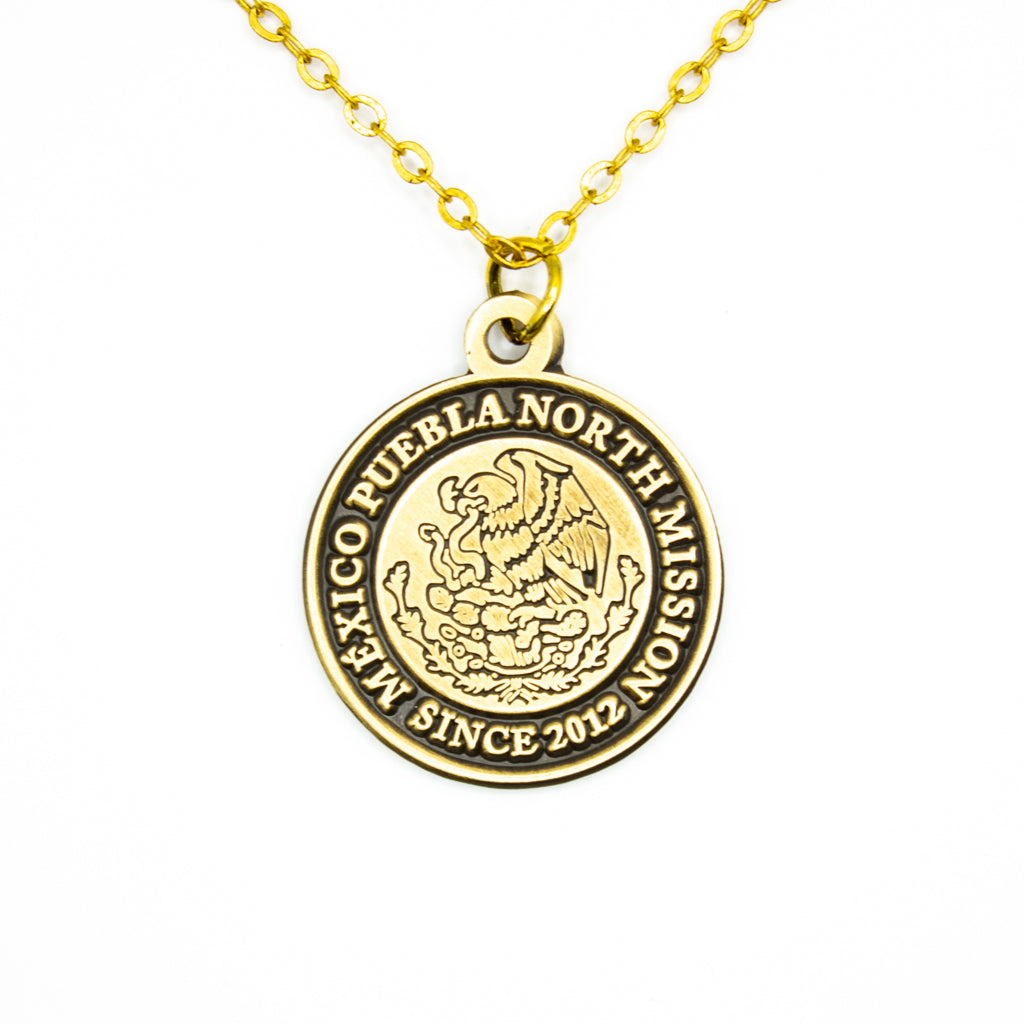 méxico puebla north mission necklace