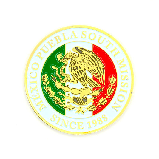méxico puebla south mission coin