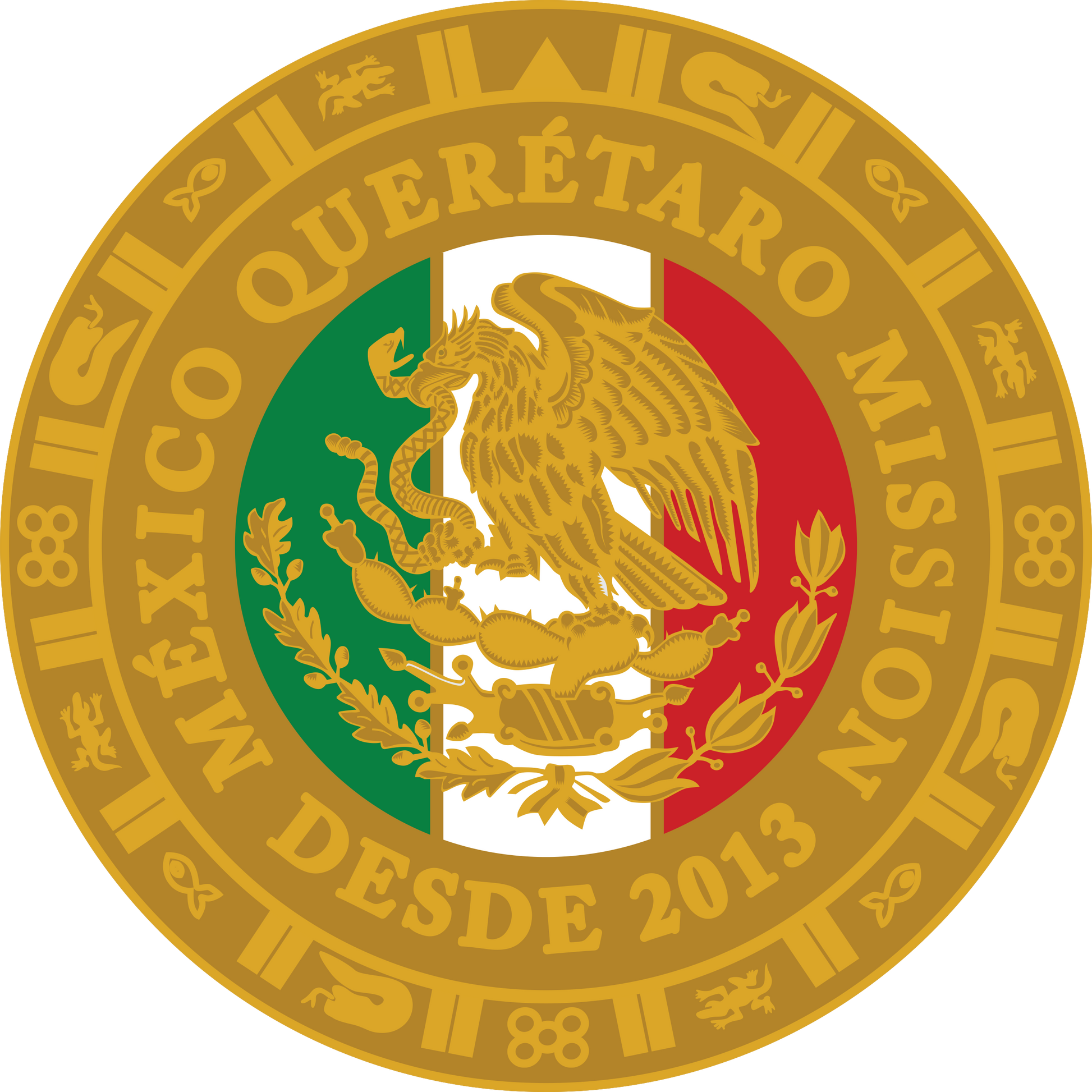 méxico querétaro mission decal