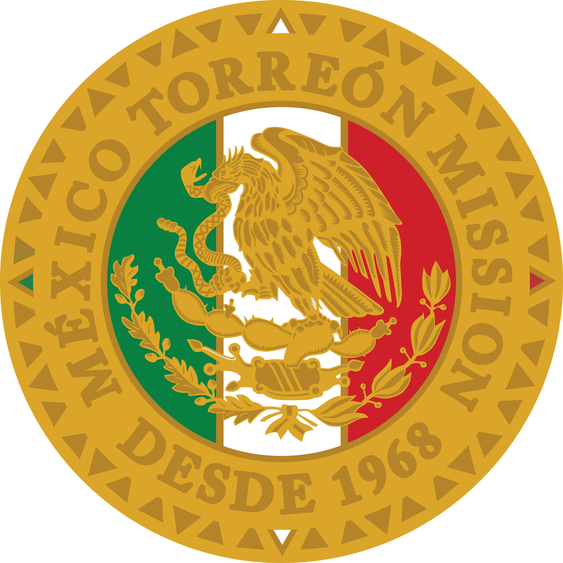 méxico torreón mission decal