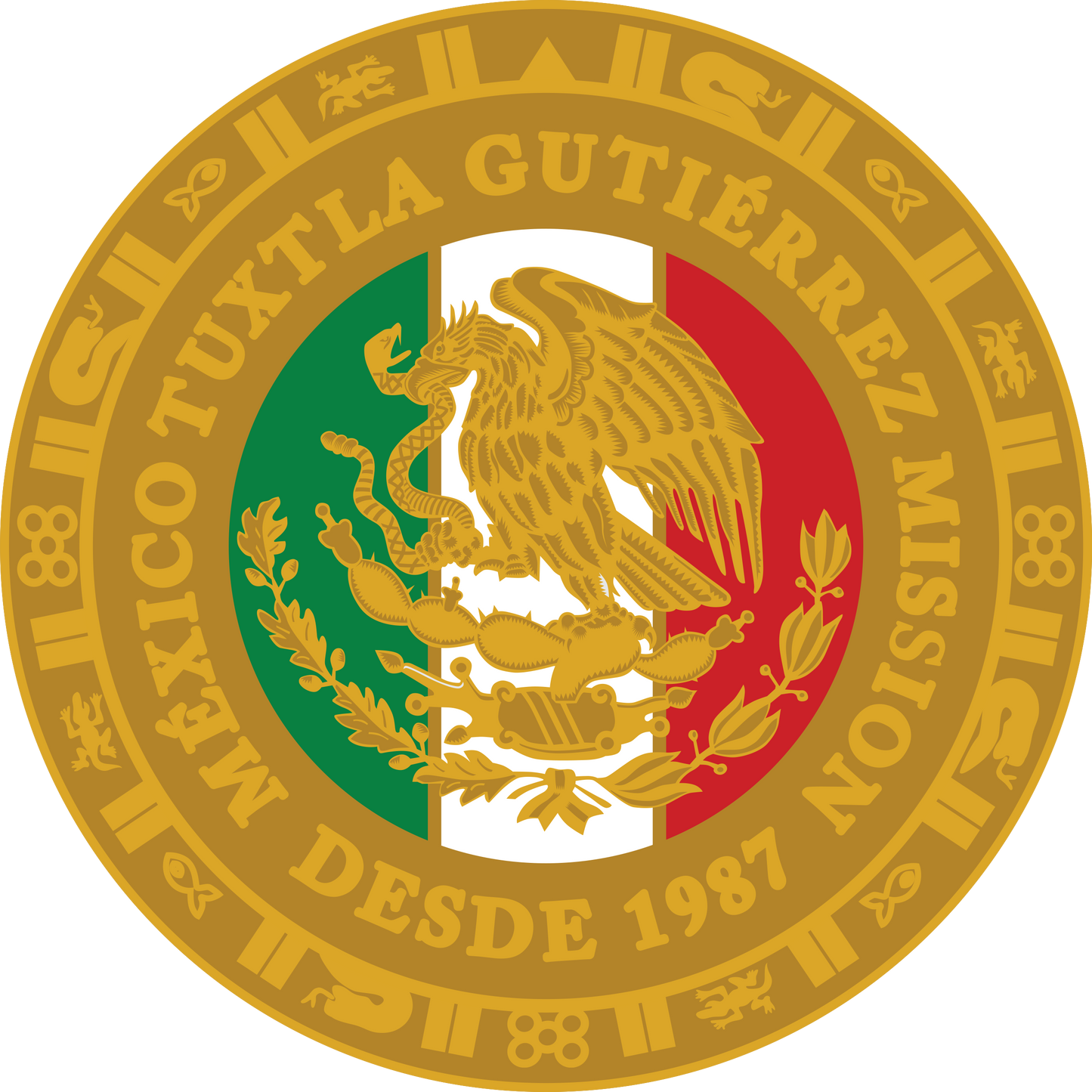 méxico tuxtla gutiérrez mission decal