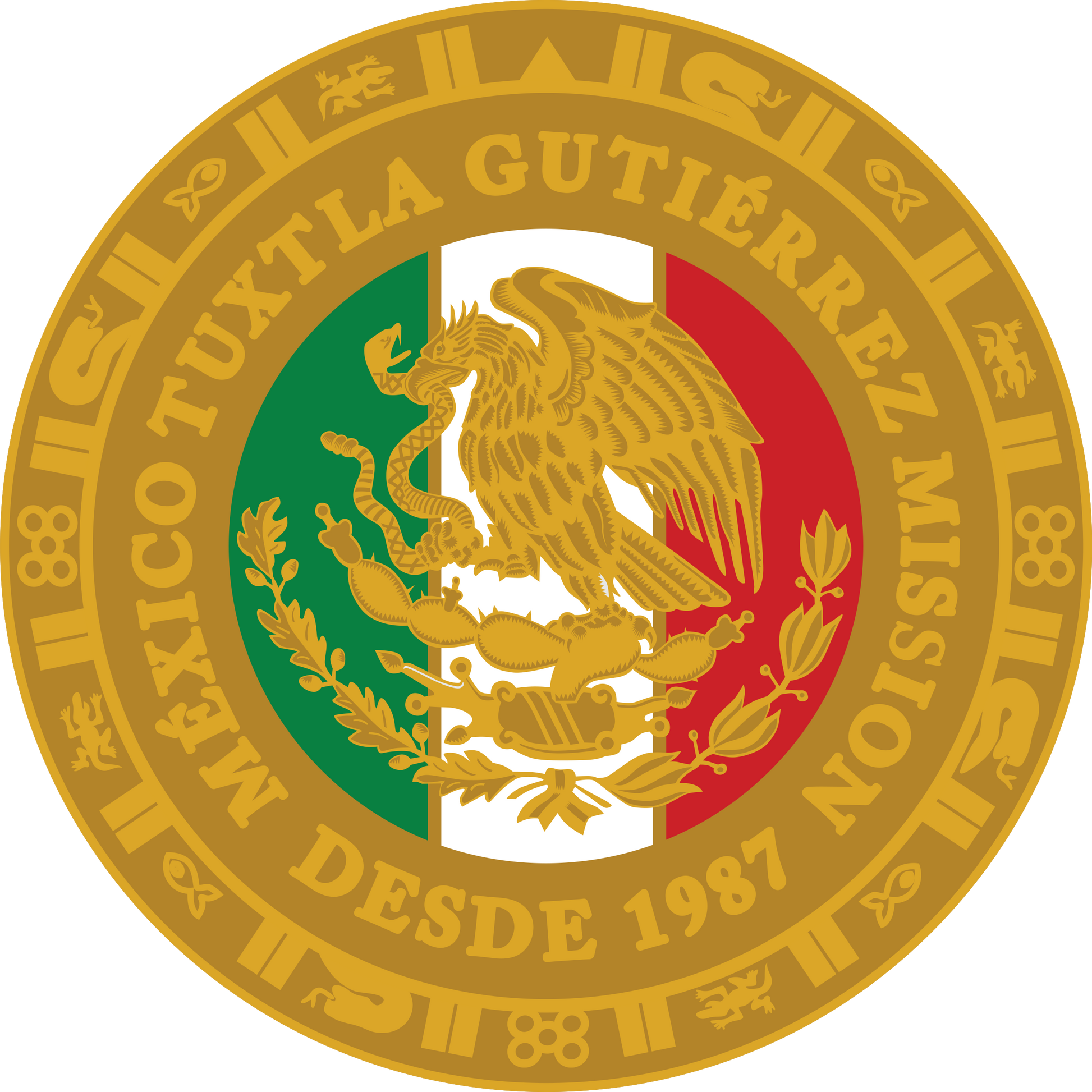 méxico tuxtla gutiérrez mission decal
