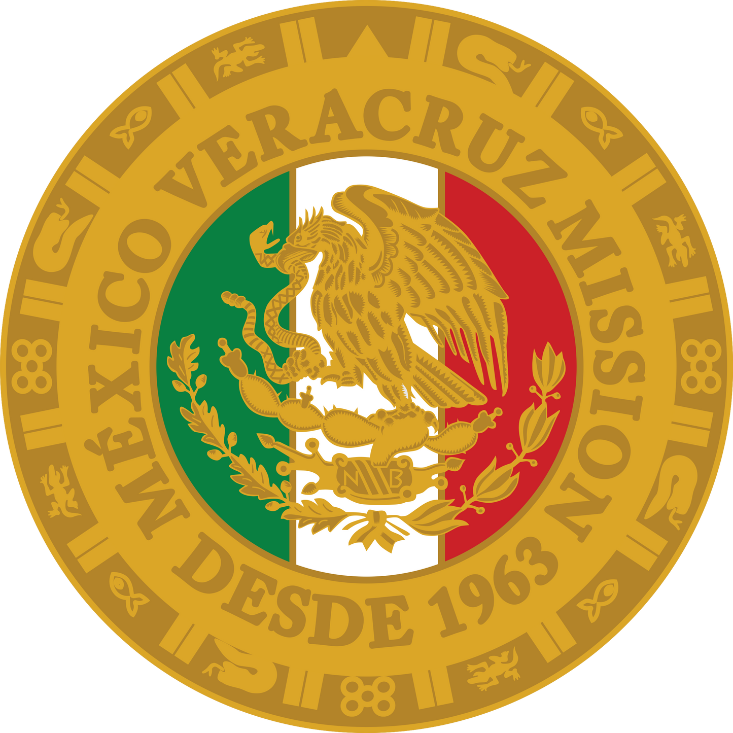 méxico veracruz mission decal