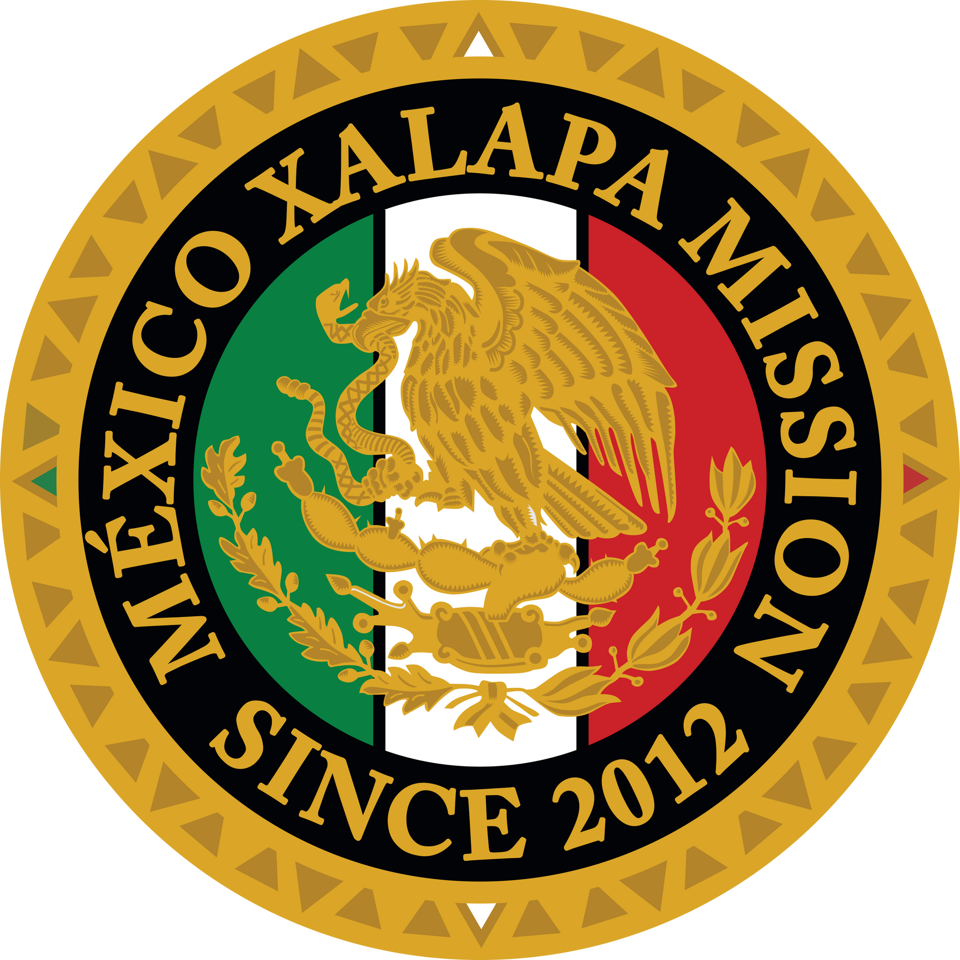 méxico xalapa mission decal