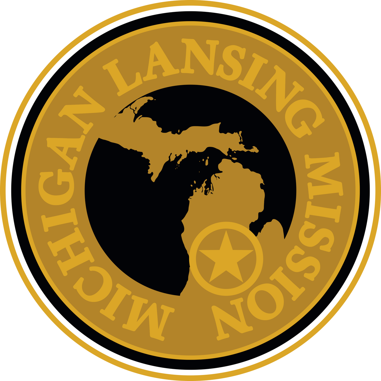 michigan lansing decal