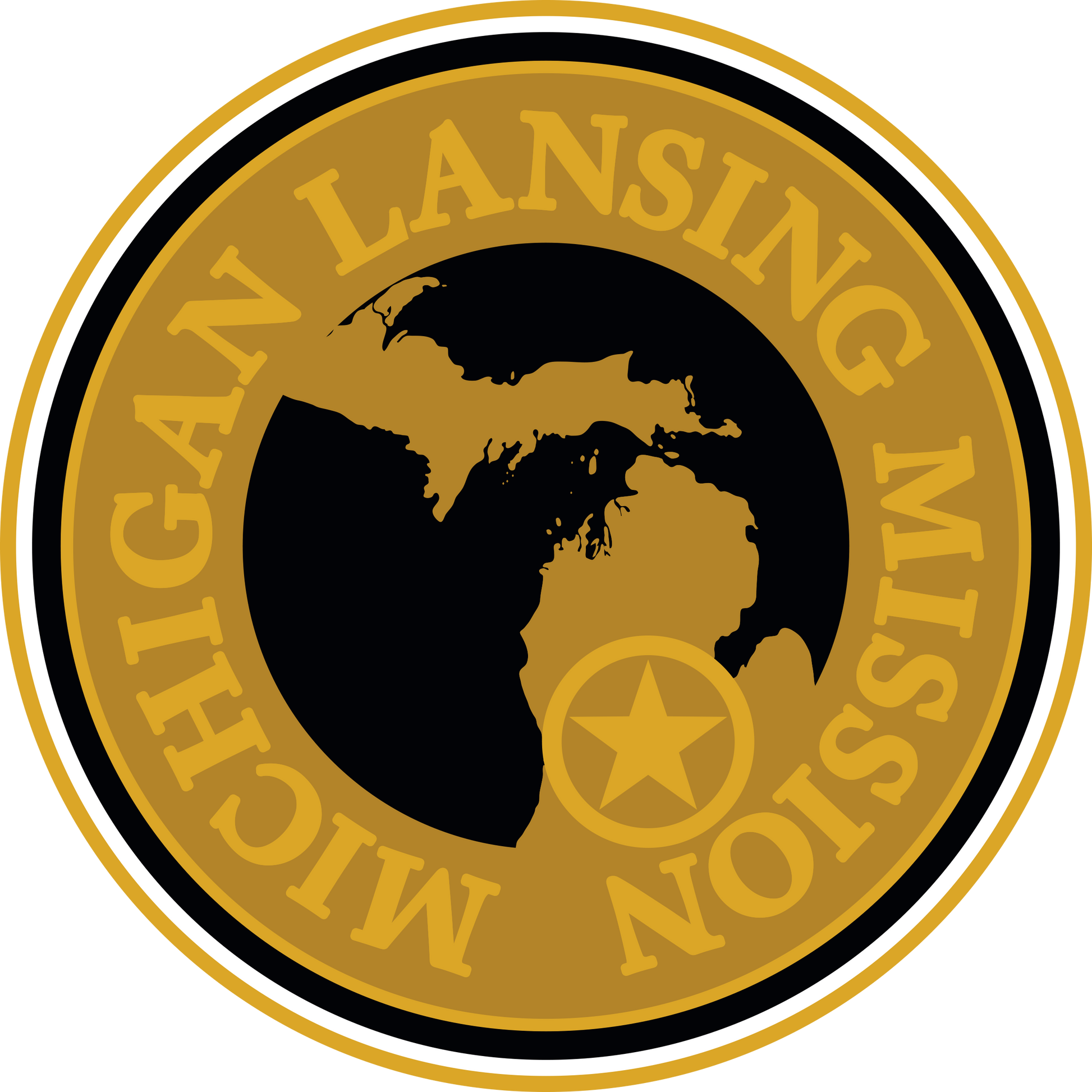 michigan lansing decal